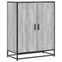 Zapatero madera de ingeniería y metal gris Sonoma 75x38x97,5 cm von , Schuhregale und Schuhorganisatoren - Ref: Foro24-330086...