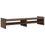 Soporte de pantalla madera ingeniería marrón roble 100x27x20 cm von , Computersockel und -erhöhungen - Ref: Foro24-854793, Pr...