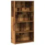 Estantería madera de ingeniería color envejecido 80x30x152 cm de , Librerías y estanterías - Ref: Foro24-857947, Precio: 72,1...
