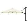 Sombrilla de pared con barra de metal arena 300 cm von , Sonnenschirme - Ref: Foro24-44863, Preis: 97,02 €, Rabatt: %