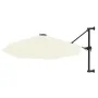 Sombrilla de pared con barra de metal arena 300 cm von , Sonnenschirme - Ref: Foro24-44863, Preis: 97,02 €, Rabatt: %