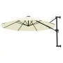 Sombrilla de pared con barra de metal arena 300 cm von , Sonnenschirme - Ref: Foro24-44863, Preis: 97,02 €, Rabatt: %
