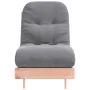 Futón sofá cama con colchón madera maciza Douglas 60x206x11 cm by , Futones - Ref: Foro24-846749, Price: 158,00 €, Discount: %
