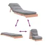 Futón sofá cama con colchón madera maciza Douglas 60x206x11 cm by , Futones - Ref: Foro24-846749, Price: 158,00 €, Discount: %