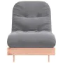 Futón sofá cama con colchón madera maciza Douglas 70x206x11 cm by , Futones - Ref: Foro24-846754, Price: 169,75 €, Discount: %