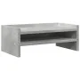 Soporte de pantalla madera ingeniería gris hormigón 42x24x16 cm by , Computer bases and risers - Ref: Foro24-854718, Price: 1...