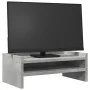 Soporte de pantalla madera ingeniería gris hormigón 42x24x16 cm by , Computer bases and risers - Ref: Foro24-854718, Price: 1...
