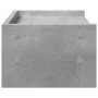 Soporte de pantalla madera ingeniería gris hormigón 42x24x16 cm by , Computer bases and risers - Ref: Foro24-854718, Price: 1...