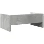 Soporte de pantalla madera ingeniería gris hormigón 42x24x16 cm by , Computer bases and risers - Ref: Foro24-854718, Price: 1...