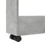 Carro de almacenaje estrecho 3 niveles madera gris hormigón de , Carros de cocina y comedor - Ref: Foro24-855244, Precio: 46,...