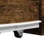 Armario de baño estrecho con ruedas madera roble ahumado von , Schließfächer und Lagerschränke - Ref: Foro24-855299, Preis: 9...