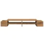 Soporte de pantalla con almacenaje roble artisian 100x27x15 cm by , Computer bases and risers - Ref: Foro24-854696, Price: 37...