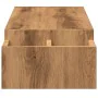 Soporte de pantalla con almacenaje roble artisian 100x27x15 cm by , Computer bases and risers - Ref: Foro24-854696, Price: 37...