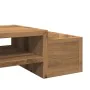 Soporte de pantalla con almacenaje roble artisian 100x27x15 cm by , Computer bases and risers - Ref: Foro24-854696, Price: 37...