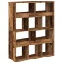 Estantería de madera de ingeniería envejecida 100x33x125,5 cm by , Bookcases and shelves - Ref: Foro24-3309364, Price: 95,19 ...