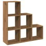 Librería divisor 3 niveles madera roble artisan 99x29x99 cm von , Bücherregale und Regale - Ref: Foro24-857966, Preis: 78,87 ...