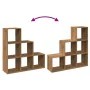Librería divisor 3 niveles madera roble artisan 99x29x99 cm von , Bücherregale und Regale - Ref: Foro24-857966, Preis: 78,87 ...