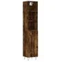 Aparador de madera contrachapada roble ahumado 34,5x34x180 cm von , Sideboards - Ref: Foro24-3189634, Preis: 88,06 €, Rabatt: %