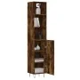 Aparador de madera contrachapada roble ahumado 34,5x34x180 cm von , Sideboards - Ref: Foro24-3189634, Preis: 88,06 €, Rabatt: %