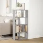 Estantería de madera de ingeniería gris Sonoma 60x20x120 cm de , Librerías y estanterías - Ref: Foro24-858152, Precio: 58,14 ...