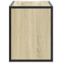 Mueble TV madera ingeniería y metal roble Sonoma 80x31x39,5 cm von , TV-Möbel - Ref: Foro24-848925, Preis: 37,72 €, Rabatt: %