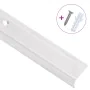 Perfiles de peldaños forma de L 10 uds aluminio plata 67 cm by , Stairs - Ref: Foro24-146782, Price: 27,77 €, Discount: %