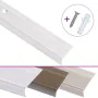 Perfiles de peldaños forma de L 10 uds aluminio plata 67 cm by , Stairs - Ref: Foro24-146782, Price: 27,77 €, Discount: %