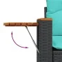 Set de sofás de jardín 11 pzas y cojines ratán sintético negro by , Garden sets - Ref: Foro24-3227170, Price: 815,67 €, Disco...