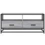 Mesa de centro madera ingeniería metal gris Sonoma 100x50x45cm de , Mesas de centro - Ref: Foro24-848787, Precio: 102,97 €, D...