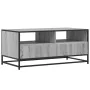 Mesa de centro madera ingeniería metal gris Sonoma 100x50x45cm de , Mesas de centro - Ref: Foro24-848787, Precio: 102,97 €, D...