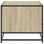 Mesa de centro madera ingeniería metal roble Sonoma 100x50x45cm von , Couchtisch - Ref: Foro24-848785, Preis: 99,81 €, Rabatt: %
