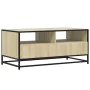 Mesa de centro madera ingeniería metal roble Sonoma 100x50x45cm von , Couchtisch - Ref: Foro24-848785, Preis: 99,81 €, Rabatt: %