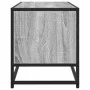 Mueble TV metal y madera ingeniería gris Sonoma 100x34,5x40 cm by , TV Furniture - Ref: Foro24-848817, Price: 90,79 €, Discou...