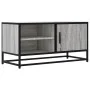 Mueble TV madera ingeniería y metal roble ahumado 80x34,5x40 cm von , TV-Möbel - Ref: Foro24-848822, Preis: 67,29 €, Rabatt: %