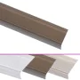 Perfiles de peldaños forma de L 15 uds aluminio marrón 67 cm by , Stairs - Ref: Foro24-146789, Price: 62,16 €, Discount: %