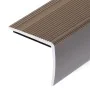 Perfiles de peldaños forma de L 15 uds aluminio marrón 67 cm by , Stairs - Ref: Foro24-146789, Price: 62,16 €, Discount: %