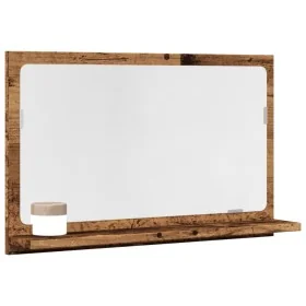 Espejo mueble de baño madera ingeniería envejecida 60x11x37 cm by , bathroom vanities - Ref: Foro24-856197, Price: 33,73 €, D...