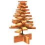 Árbol de Navidad de adorno madera maciza pino marrón cera 60 cm de , Arboles de navidad - Ref: Foro24-858200, Precio: 39,42 €...
