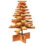 Árbol de Navidad de adorno madera maciza pino marrón cera 60 cm de , Arboles de navidad - Ref: Foro24-858200, Precio: 39,42 €...