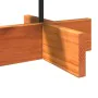 Árbol de Navidad de adorno madera maciza pino marrón cera 60 cm de , Arboles de navidad - Ref: Foro24-858200, Precio: 39,42 €...
