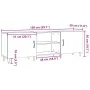 Mueble de TV madera de ingeniería roble artisan 150x30x50 cm von , TV-Möbel - Ref: Foro24-857327, Preis: 95,86 €, Rabatt: %