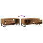 Mesa de centro madera de ingeniería envejecida 90x50x36,5 cm by , Coffee table - Ref: Foro24-857338, Price: 83,60 €, Discount: %
