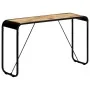 Mesa consola de madera maciza de mango sin tratar 140x35x76 cm by , Side tables - Ref: Foro24-247869, Price: 148,54 €, Discou...