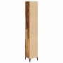 Armario de baño madera de ingeniería envejecida 30x30x190 cm de , Tocadores de baño - Ref: Foro24-857105, Precio: 77,63 €, De...