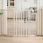 Puerta para perros plegable 3 paneles madera de abeto 150 cm von , Hundehütten und Zäune - Ref: Foro24-352270, Preis: 50,48 €...