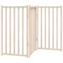 Puerta para perros plegable 3 paneles madera de abeto 150 cm von , Hundehütten und Zäune - Ref: Foro24-352270, Preis: 50,48 €...