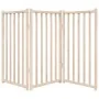 Puerta para perros plegable 3 paneles madera de abeto 150 cm von , Hundehütten und Zäune - Ref: Foro24-352270, Preis: 50,48 €...