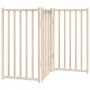 Puerta para perros plegable 3 paneles madera de abeto 150 cm von , Hundehütten und Zäune - Ref: Foro24-352270, Preis: 50,48 €...
