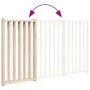 Puerta para perros plegable 3 paneles madera de abeto 150 cm von , Hundehütten und Zäune - Ref: Foro24-352270, Preis: 50,48 €...