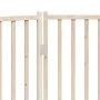 Puerta para perros plegable 3 paneles madera de abeto 150 cm von , Hundehütten und Zäune - Ref: Foro24-352270, Preis: 50,48 €...